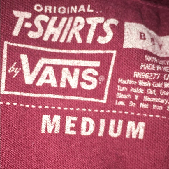 red vans tee - Picture 2 of 2